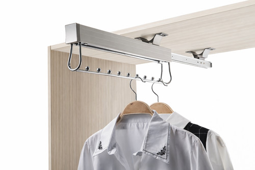 Pull out wardrobe - pull, rack
