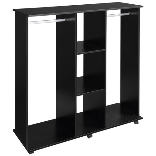 Homcom open wardrobe - open,