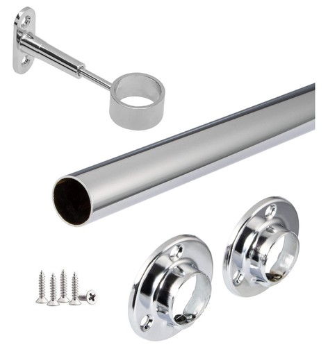 Wardrobe rail pole clothes - wardrobe,