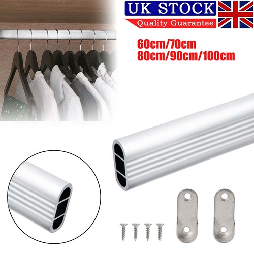 Oval rail 5x3cm wardrobe - oval, 1.5x3cm
