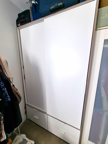 Ikea trysil wardrobe white - trysil, /