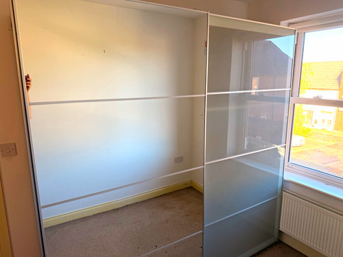 Ikea pax door sliding - door,