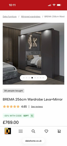 Brema 256cm grey - brema,