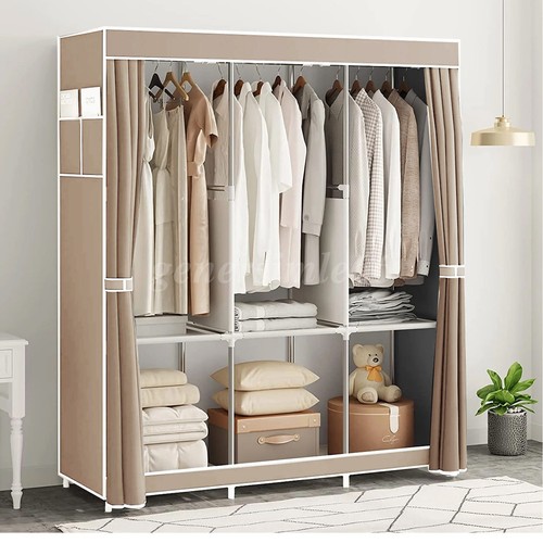 Fabric canvas wardrobe with - wardrobe,