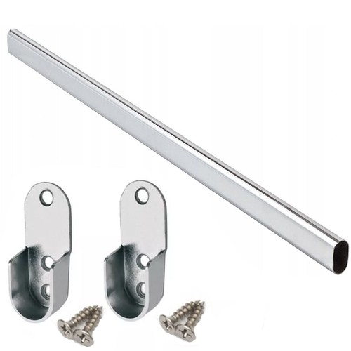 Wardrobe oval pole hanging - wardrobe,