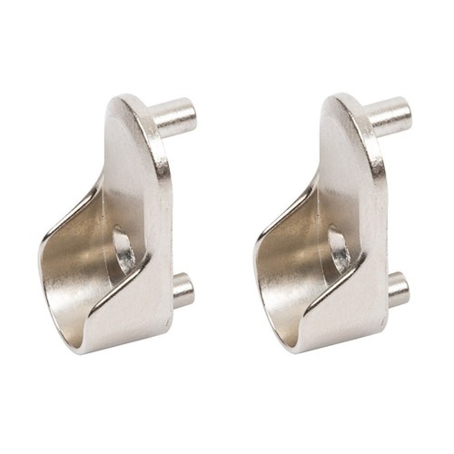 Wardrobe rail end supports - rail,