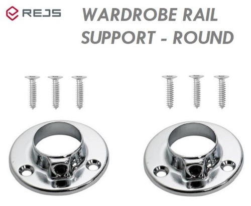 Wardrobe rail support - ,