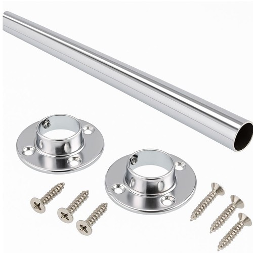 Round wardrobe rail 25mm - 25mm, pole